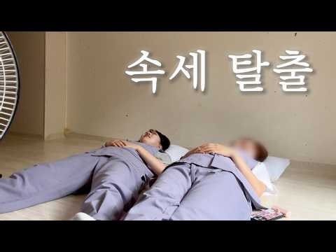 여름, 템플스테이🌿 벌레와의 전쟁... | 금선사 vlog￼