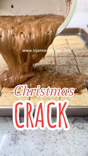 Comment CRACKER and I’ll DM you the full recipe with pics for each step. Christmas Cracker Candy 🎄✨ Don’t let the name fool you—this easy treat can be customized for ANY holiday or occasion! 🎉 Just a few simple ingredients: saltines, butter brown sugar, chocolate, and whatever toppings you love. Crunchy, sweet, and so addictive. 🍫 Full recipe is waiting for you on my website 👉 injamieskitchen.com #crackcandy #crackercandy #sweetandsalty #easydessertrecipe #saltinecracker | In Jamie's Kitchen
