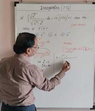 Fastest Integral trick of CET PYQ