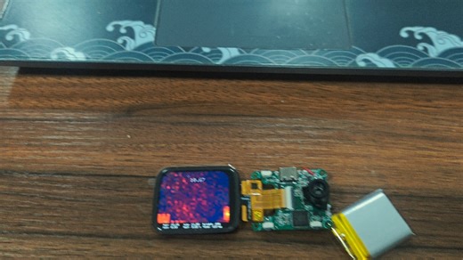 复刻了umeko大佬的热成像