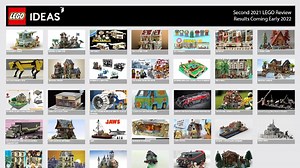 LEGO Ideas second 2021 review results revealed – new sets