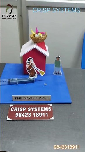 The Nose Jewel Poem | English B.Ed Working Model | English Literature Teaching Aid |