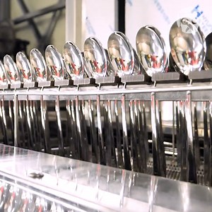 Satisfying process of spoon mass production | Crafty School