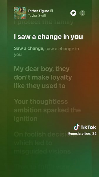 Taylor Swift - Father Figure: Letras da Música Completa