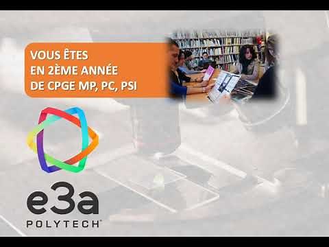Présentation du concours E3A Polytech