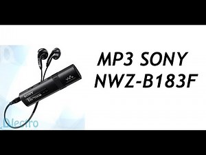 Reproductor mp3 Sony NWZ-B183F _ Características 2020