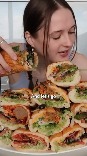 6 ft Subway Sandwich Challenge | Nela Zisser
