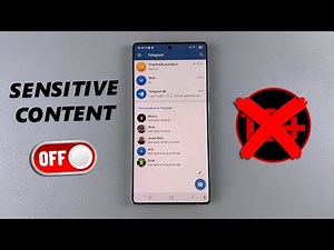 How To Disable Sensitive Content (Enable Filtering) In Telegram