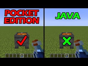 JAVA vs POCKET EDITION