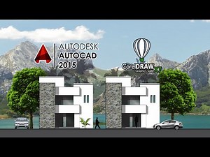 AutoCAD and Corel Draw in Architecture