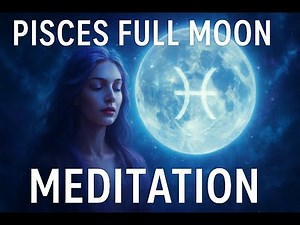 Pisces Full Moon Meditation & Prayer 🌕✨ Emotional Healing & Spiritual Release