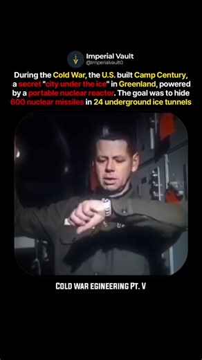 America’s Secret Nuclear City Under the Ice #shorts #history