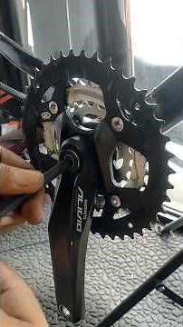 3x crankset upgrade to 1x narrow wide chainring