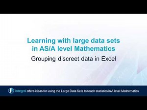 6b Grouping discreet data in Excel