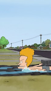 Beavis and Butt-Head attempt to beat the heat. 🔥 #BeavisandButtHead | Beavis and Butt-Head