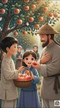 The Speaking Apple Tree Azerbaijani Folklore | Slow Living ASMR Ghibli Animation #myths #legend