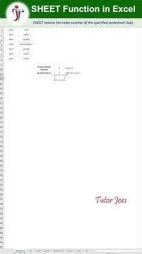 SHEET in Excel