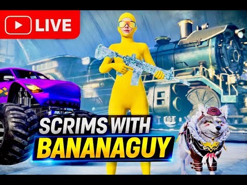 Pubg mobile scrims live with bananaguy