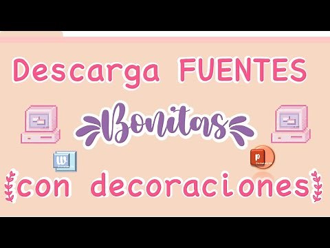 HOW TO DOWNLOAD BEAUTIFUL FONTS FOR WORD AND POWER POINT / DAFONT Font Decorations