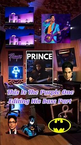 ‪@LincolnLibra1983‬ This Is The Purple One Playing PartyMan On This Black Bass Guitar