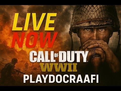 LIVE NOW: Call of Duty WWII Gameplay | PlayDocRaafi #shortslivestream