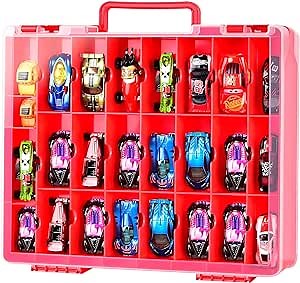 FULLCASE Toys Organizer Storage for Hot Wheels for Matchbox Cars