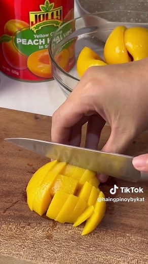 Delicious Peach Sago Recipe: Refreshing Filipino Dessert