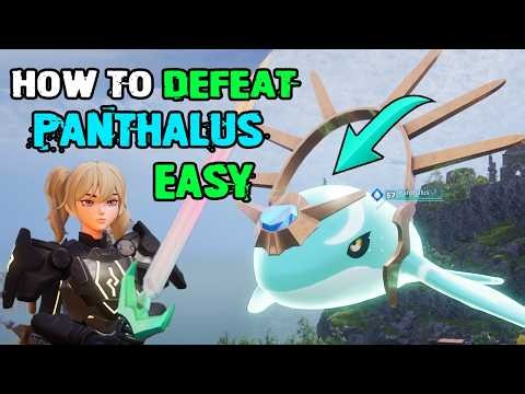 Palworld how to defeat Panthalus the level 70 boss easy