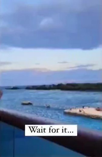 Tony and Ezekiel Funny Yelling Cruise Ship Moment
