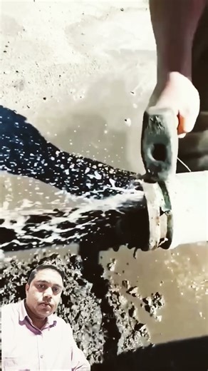 Why Engineers Put a Sponge Ball Inside Concrete Pipes! 😲 Smart Construction Trick Explained #shorts