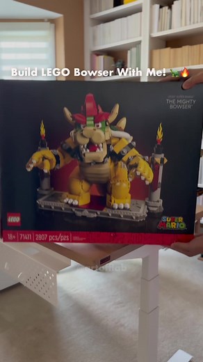 Building Lego Bowser | Super Mario Bros | ASMR Lego