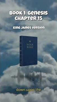 Bible Book 1 Genesis Chapter 15 King James Version #kjv #bible #biblestudy #christianliving
