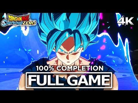 DRAGON BALL SPARKING ZERO Full Gameplay 100% Walkthrough / No Commentary【FULL GAME】4K 60FPS Ultra HD