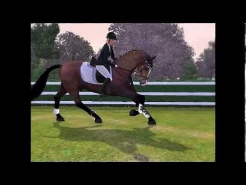 Sims 3 horses / pferde Dressage & Showjumping tournament