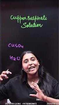 Find Solute and Solvent in Cupper Sulphate Solution | Nikki Ma'am