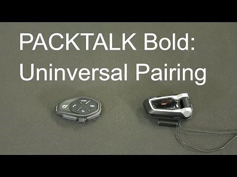 PACKTALK Bold: Universal Pairing