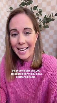 People who live in cluttered homes are more likely to be overweight?