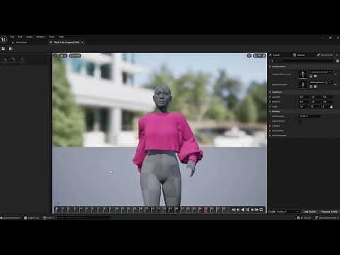 Unreal Engine Clothing Pack: Chaos Cloth Tutorial