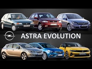 Opel Astra Evolution | Astra F to L | 1991 to 2021