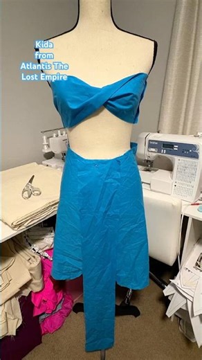 Mock-up Kida from Atlantis The Lost Empire #atlantisthelostempirempire