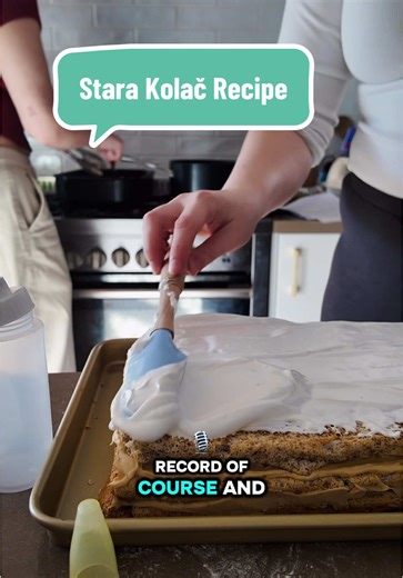Stara Kolač: A Perfect Serbian Birthday Cake Recipe