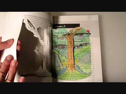 Altered Book Sculpture