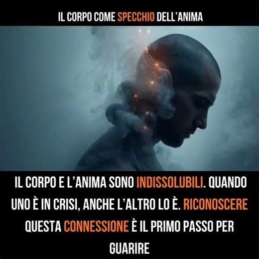 Il corpo come specchio dell’anima #consapevolezza #vitaspirituale #missionedivita