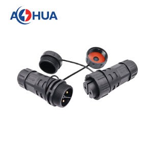 [Hot Item] UL/SAA/TUV/Ce/RoHS M25 LED Power Cable Screw Fixing Waterproof Connector