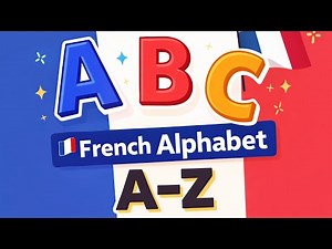 Learn French alphabets in 1 minute | A - Z with complete pronunciation