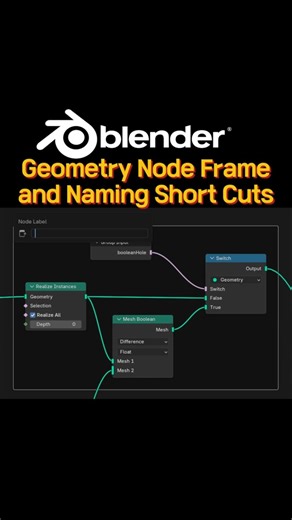 How to Add Nodes to Frame and Rename Them