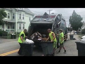 EZ Disposal & Recycling R-207 ~ Mack LR McNeilus Rear Loader