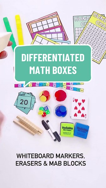 Diferenciación en Matemáticas: Cajas de Juegos
