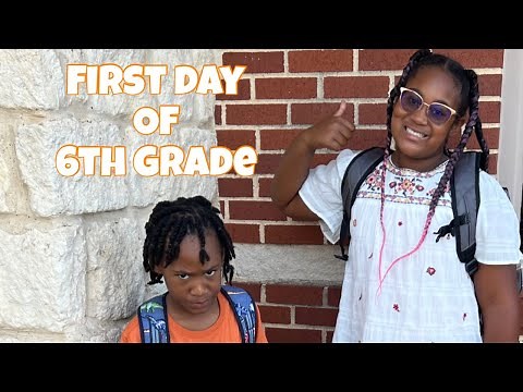 GRWM FIRST DAY OF 6TH GRADE | back to school morning routine