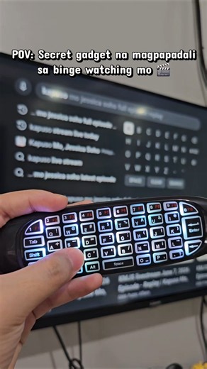 Typing on a Smart TV using the stock remote is a nightmare. Enter: Air Mouse + Mini Keyboard Remote